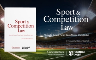 Publication of the Book 'Sport & Competition Law'