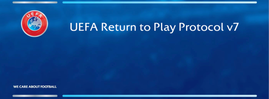 UEFA Updates Return to Play Protocol content image
