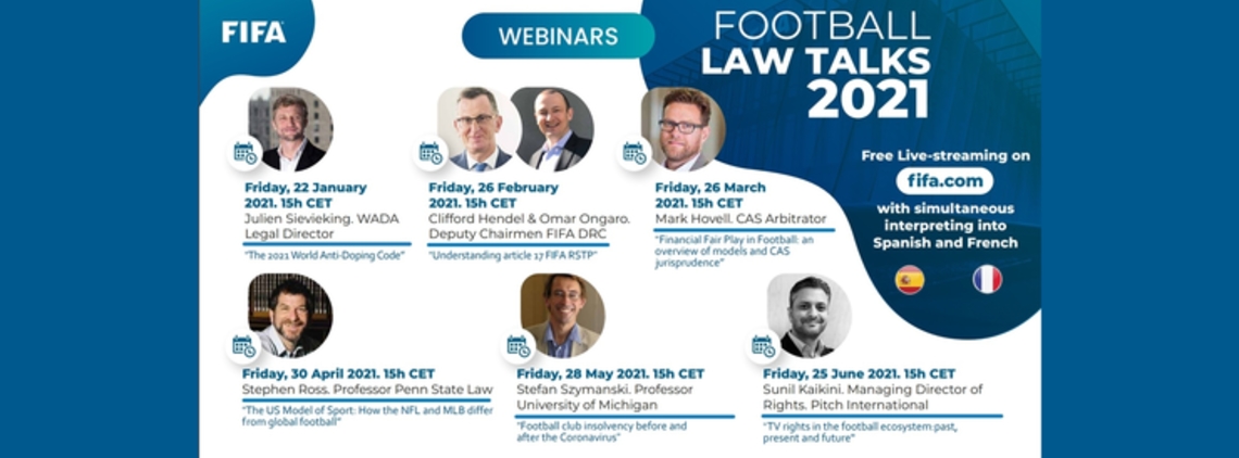 FIFA Football Law Talks Webinars