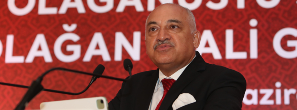 Mehmet Büyükekşi Elected New President of the Turkish FA content image