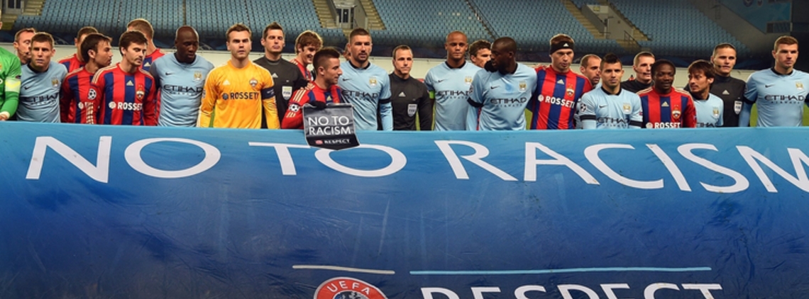 No to store racism uefa