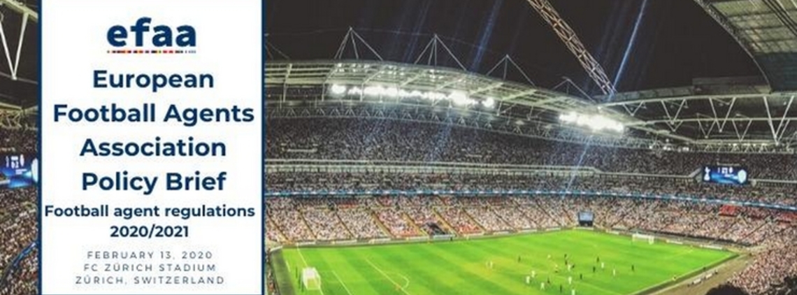 EFAA Policy Brief on Football Agent Regulations content image